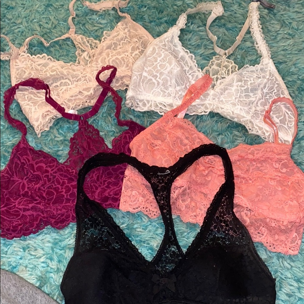 Bralette lot (price for all 5!)